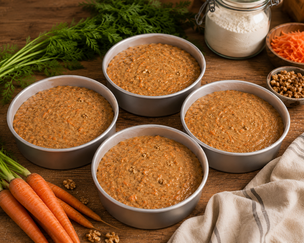 Moist Bakery-Style Carrot Cake Recipe Bundle | Cream Cheese Filling & Frosting | Digital Download