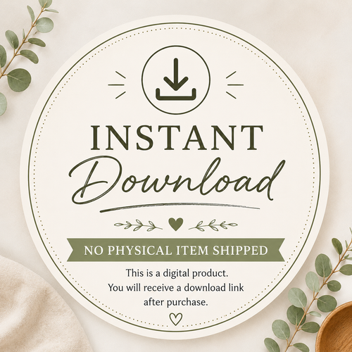 Editable Recipe Book Template Bundle | Recipe Binder Pages, Recipe Cards, Fillable PDF + Word Templates